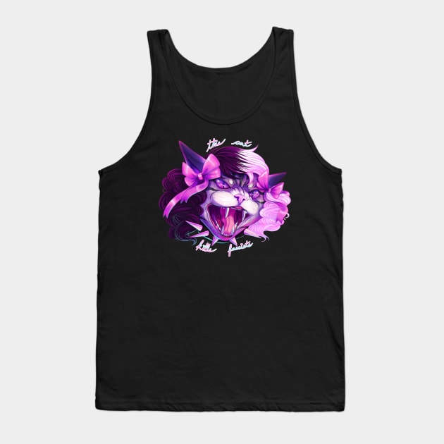 This Cat kills Fascists Tank Top by AliceRL